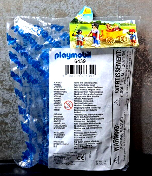 Playmobil City Life - 6439 Educator With Cart (Polybag) - New & OVP