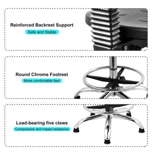 Anti Static Ergonomic Polyurethane Chair Adjustable Height Heavy Duty - Picture 8 of 13