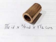 Oilite Bushing Bronze 7/16 id x 5/8 od x 1-1/2 Bearing Bush Sleeve Spacer New