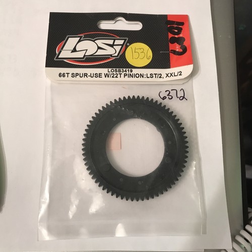 Losi 66T Spur Gear: LST/2, XXL/2 LOSB3419 - 第 1/3 張圖片