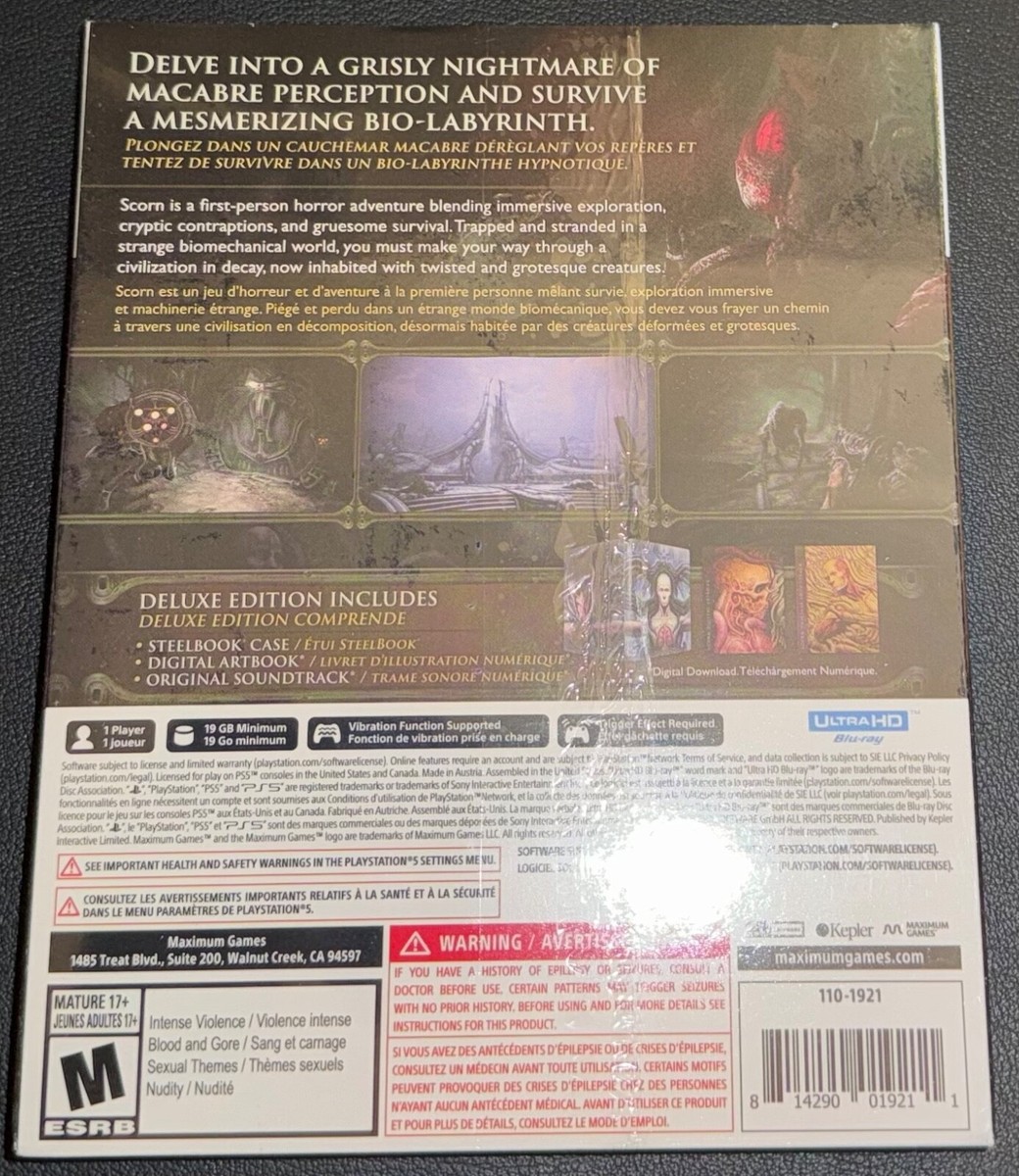 Scorn: Deluxe Edition - Sony PlayStation 5 for sale online