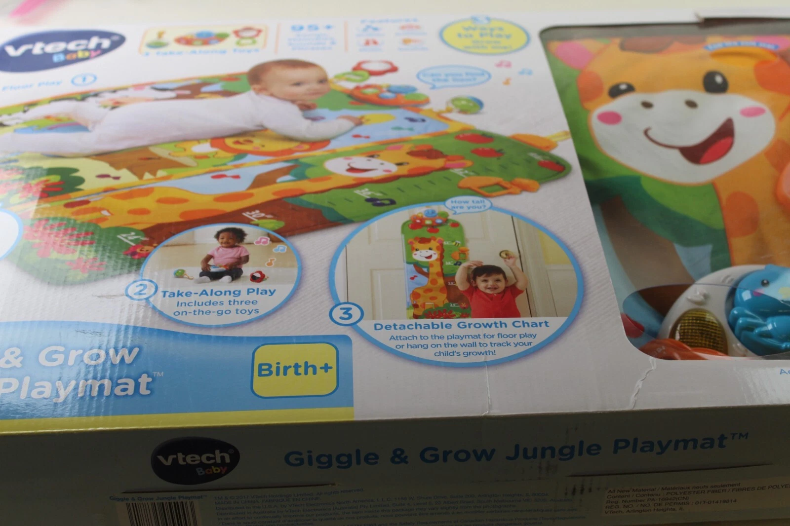 Vtech Giggle & Grow Jungle Playmat