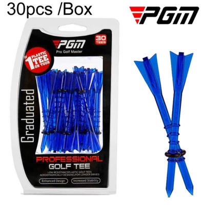30pcs /Box PGM QT025 Golf Tee Limit Ball Studs With Adjustable Height of 83mm(Bl