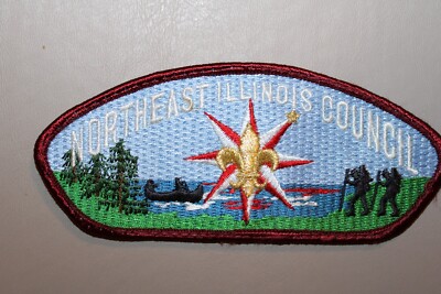 Northeastern Illinois Shoulder Boy Scouts of America BSA Patch