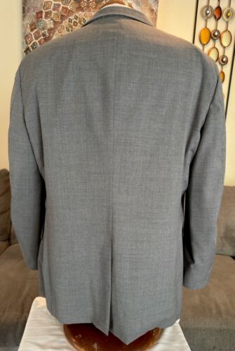 Jill Sander Mens Gray 3 Btn Blazer Sz 44 R MINT! - Picture 2 of 8