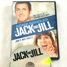 Jack and Jill - DVD - Very Good - Adam Sandler-Dennis Dugan - BUY 2 GET 1 FREE