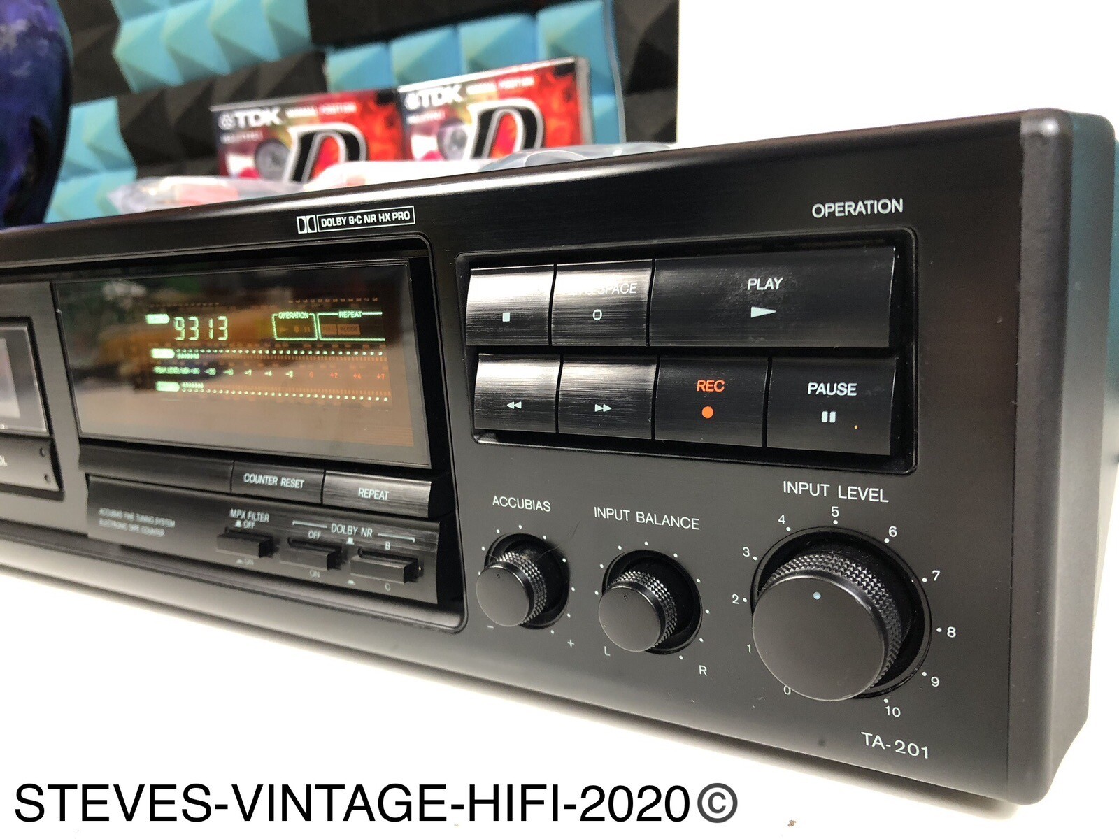 Onkyo TA201 Stereo Cassette Tape Deck R1 2 Head ULTRA RARE N/MINT LK