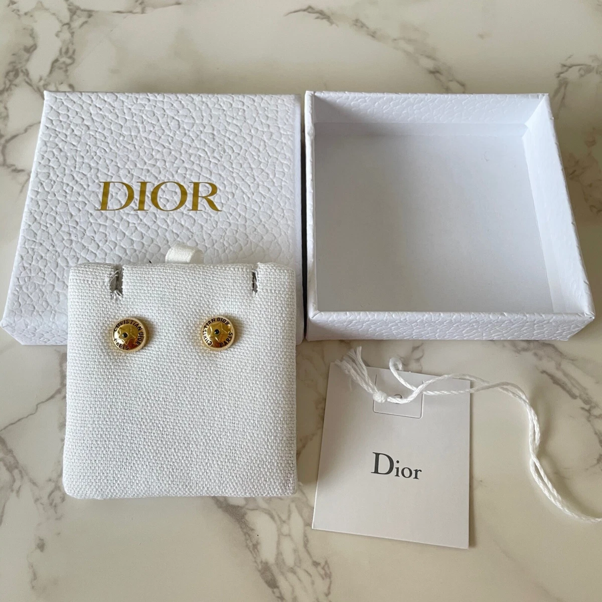 New Authentic Dior Earring Earrings Ear Ring Accessory Fashion Jewellery
