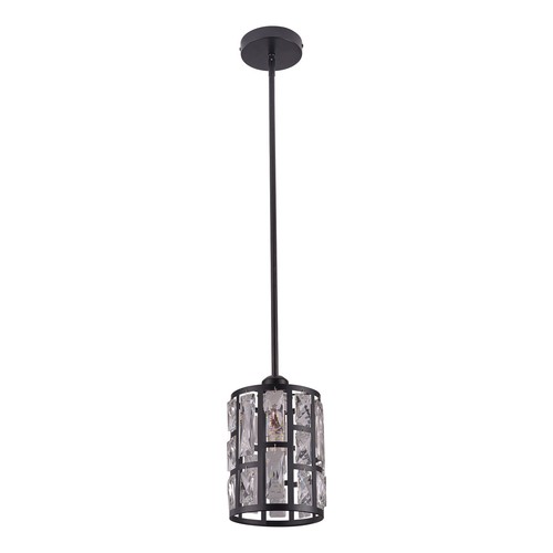 Modern Crystal Ceiling-mounted Pendant Light Height Adjustable Ceiling Light - Picture 11 of 24