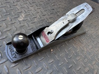 Stanley Bailey No 5 Smooth Bottom Wood Plane Type 19 (1948 1961)