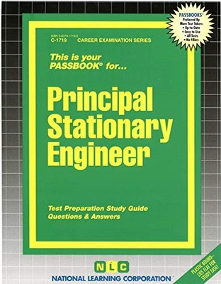 PRINCIPAL STATIONARY ENGINEER(PASSBOOKS) (CAREER By National Learning NEW