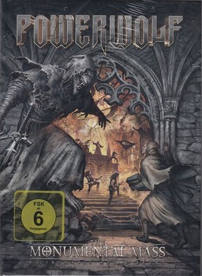 POWERWOLF The Monumental Mass: A Cinematic Metal Event BLURAY+DVD Mediabook 2022