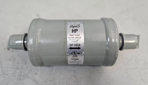 Supco HP165S Bi-Directional 5/8" Heat Pump Filter Drier 600 PSIG – 16 Cu In