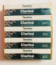 5 x Himalaya Herbals CLARINA ANTI ACNE FACE CREAM 30GM Removes Acne FREE SHIP