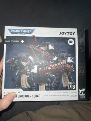 JoyToy WARHAMMER 40K 1:18 Black Templars PRIMARIS CRUSADER SQUAD 4 Pcs In Stock