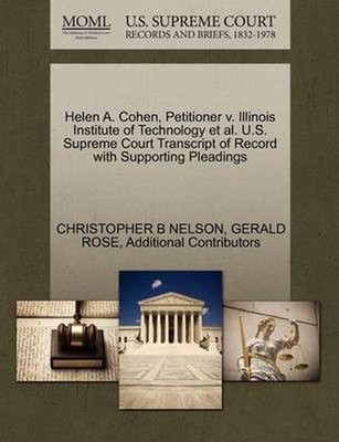 Helen A. Cohen, Petitioner V. Illinois Institute of Technology et al. U.S. Supre