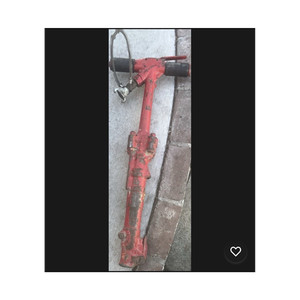 APT Pneumatic Jackhammer Breaker Demolition Hammer w/ Side Handles & Coupler