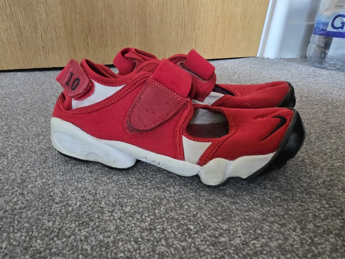 Nike Air Rift Rare RARE*** Nike Air Rift 2005 Split Toe Red 10th