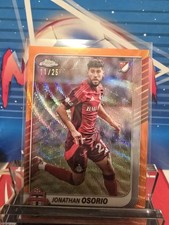 2025 Topps Chrome MLS Jonathan Osorio #70 Orange Wave /25 Toronto FC Canada ⚽️