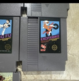 Nintendo NES Game Lot Super Mario Bros 2 3 Duck Hunt Ninja Gaiden Excitebike