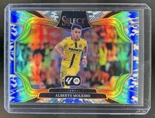 2025-26 Panini Select La Liga Alberto Moleiro Field Level Winter Camo Prizm #/30