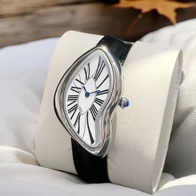 Melting Twisted Y2g Shaped Premium Ins Special-interest Quartz Wrist Watch
