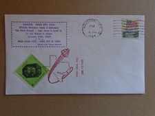 1969 - FDC - U.S.A. - SPACE, APOLLO 8 ASTRONAUTS NASA LOCAL POST