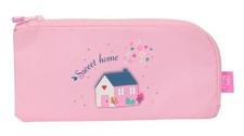 Glowlab Kids Sweet Home   Flat Pencil Case, Recyclable Fabric, Children's Pencil