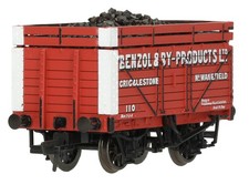 37-177 Bachmann OO Gauge 7 Plank Wagon - Renumbered - Load Added (Pre-Owned)