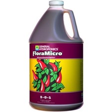General Hydroponics FloraMicro 1 Gallon-flora gro micro series GH