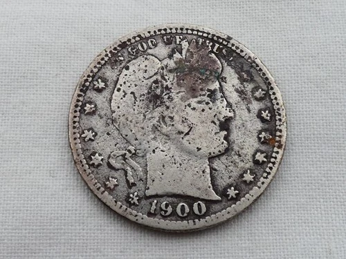 1900 P U.S. Barber Head Quarter GR-10