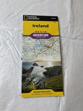 National Geographic Travel Map Waterproof Tear-Resistant Ireland