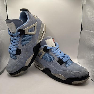 Nike Air Jordan 4 Retro University Blue UNC - Men's Size 9 (CT8527-400)