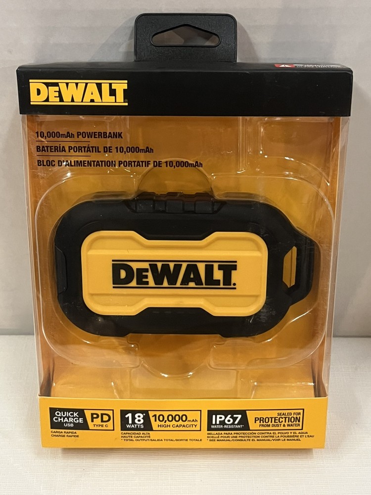 Dewalt (DXMA2151643) 10.000mAh Powerbank Dewalt (DXMA2151643) 10.000mAh Powerbank