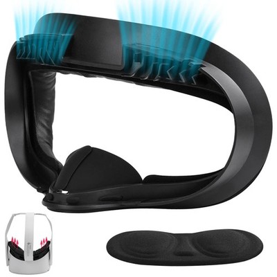 VR Facial Interface and Foam Replacement Set for Oculus Meta Quest 2 | Remova...