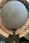 Erie Pre-Griswold  2nd Series #7 Shield Makers Mark Vintage Cast Iron Skillet