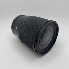 SIGMA 16mm F/1.4 DC DN Contemporary Lens for Sony E mount w/ caps USED - 15