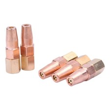 5x Propangas-Schwei&szlig;d&uuml;se, H01-6, Gasd&uuml;se, Halter f&uuml;r