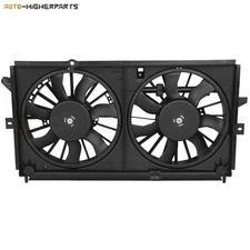 For 2000-2003 Chevy Impala Front Side Radiator Condenser Cooling Fan Assembly