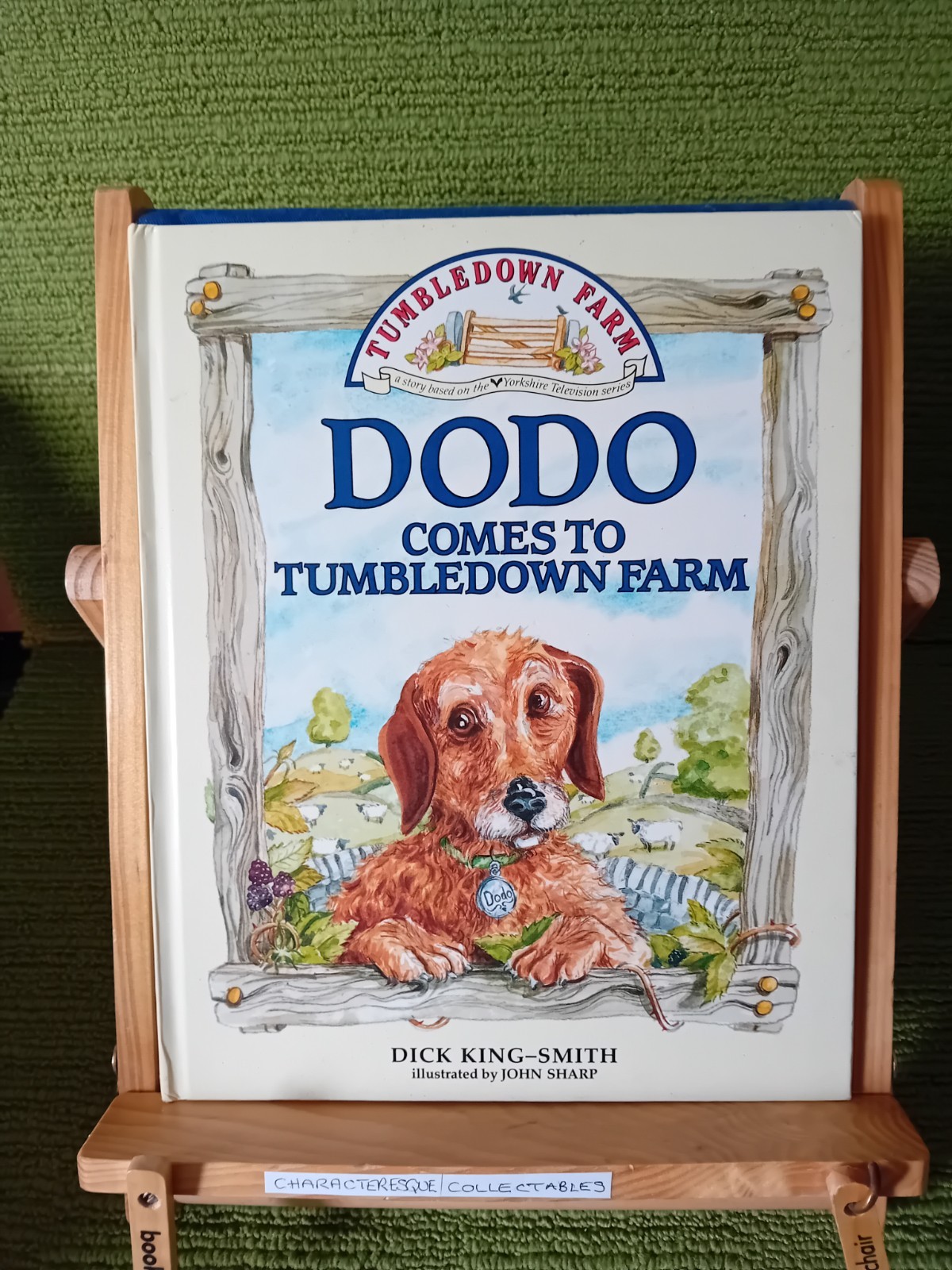 DODO COMES TO TUMBLEDOWN FARM - DICK KING-SMITH - HEINEMANN 1988 1st Ed HB - VG+