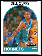 1989-90 NBA Hoops - Dell Curry #299 Charlotte Hornets