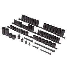 Sunex 1068 43 1 68-Piece Impact Socket Set 3/8" 1/2" Drive