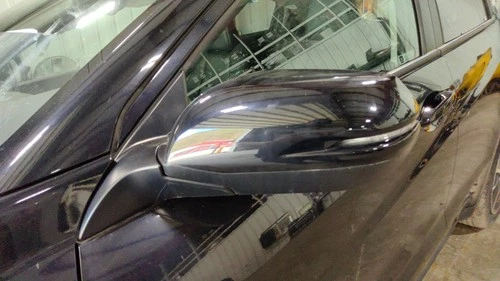 19-22 Honda HRV HR-V LH Driver Power Heated Door Mirror w/Turn Blind Spot Black