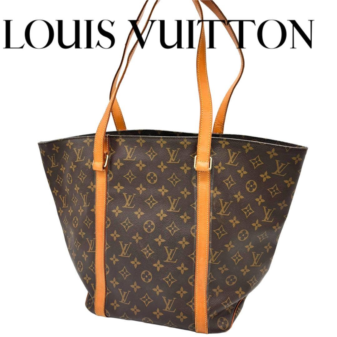 LOUIS VUITTON Monogram Canvas Shopping Tote Bag M51108 From Japan