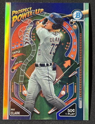 2024 Bowman - Prospect Power-Up Max Clark #PP-12 (RC)