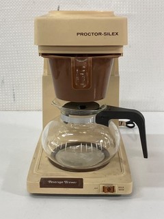 Vintage Proctor Silex Automatic Drip 4 10 Cup Coffeemaker A301N w/Glass Carafe