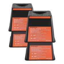 Uimoso 4pack Trailer Jack Blocks 6000lbs Rv Travel Accessories Stabilizer Stands