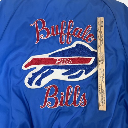 Giacca sportiva vintage Don Allison taglia Med NFL BUFFALO BILLS ricamo double face - Foto 12 di 21