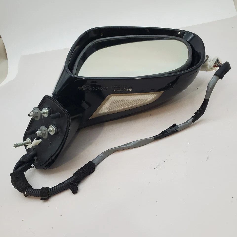 2006-2008 Lexus IS250 IS350 Espelho Lateral Passageiro/Porta Lateral Direita OEM Preto - Imagem 2 de 4