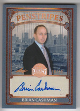 2025 Bronx Legacy BRIAN CASHMAN New York Yankees PENSTRIPES AUTO 18/50